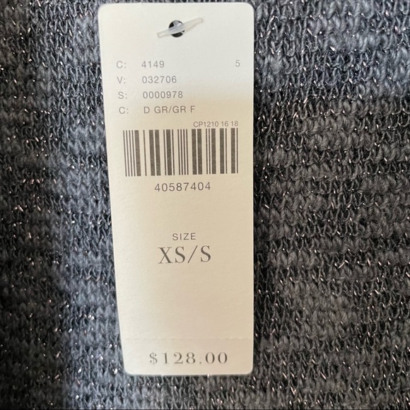 NWT Anthropologie RARE Ingleside Cardigan Saturday Sunday Gray/Silver Size XS/S - Picture 12 of 12